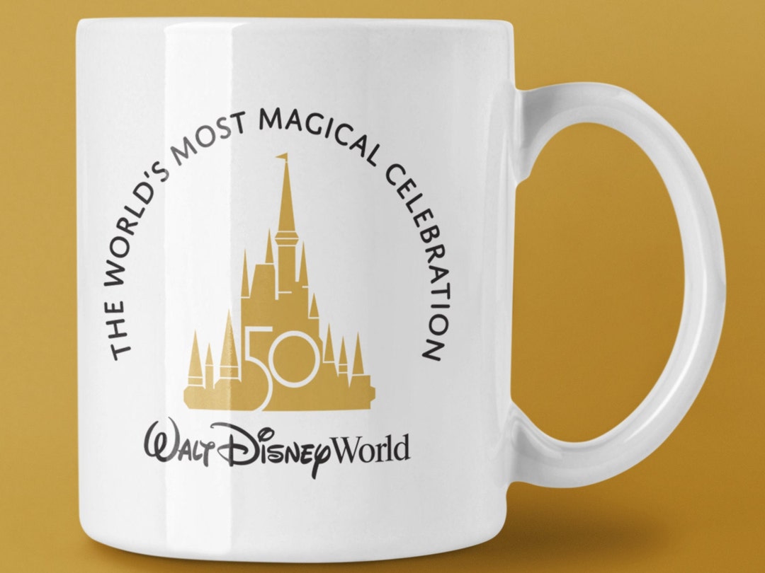 Disney World 50th Anniversary Mug - Etsy