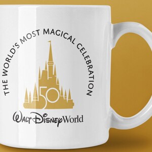 Disney World 50th Anniversary Mug