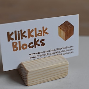 15 hout plaats kaarthouders voor bruiloften, DIY rustieke houten tafel nummer houders, Cafe of Restaurant Menu houder, Business Card Holder