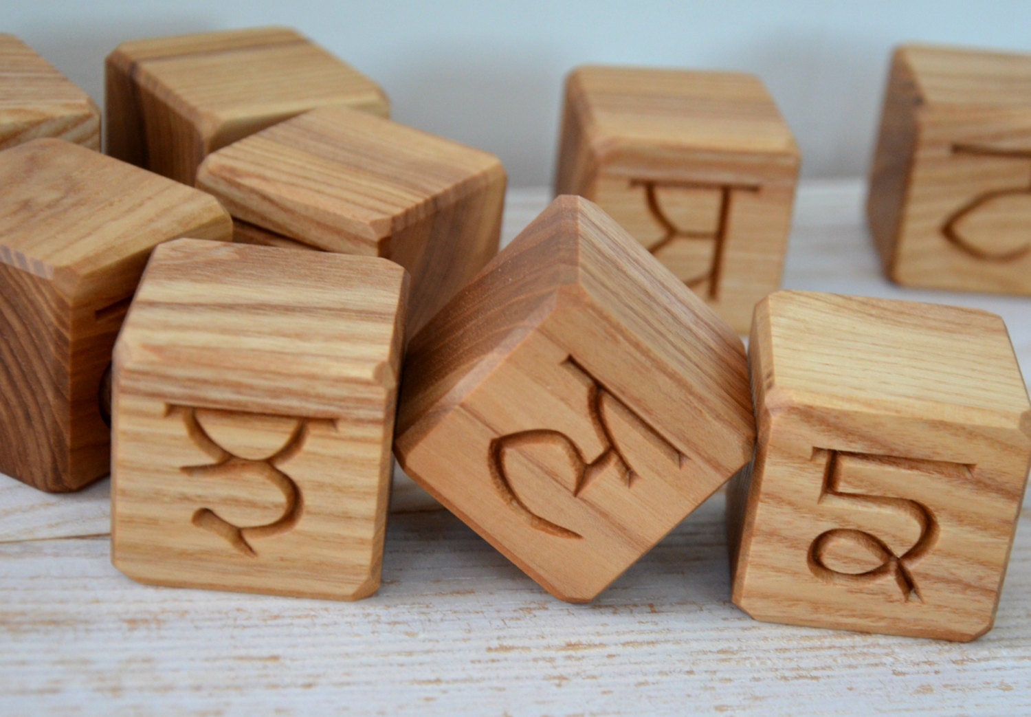 SALE 35 Punjabi Alphabet Wooden Blocks Toy Blocks With Etsy