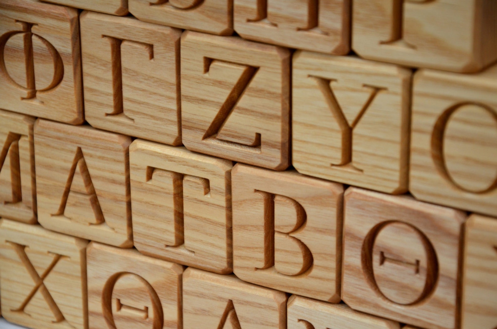 1 2 inch wooden greek letters