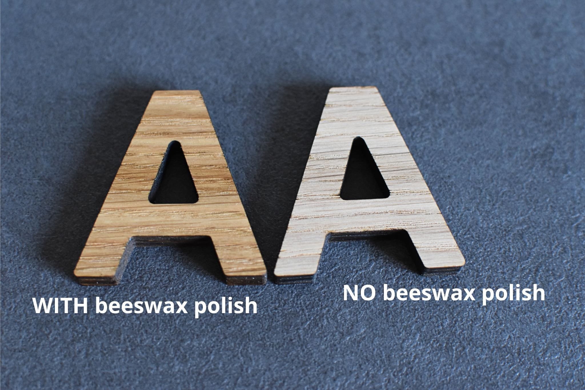 3 Inch Oak Wood Letters Natural Wood Letters for Nursery or Home Decor ...