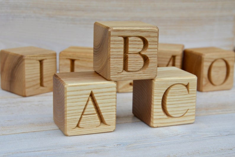 spanish alphabet blocks