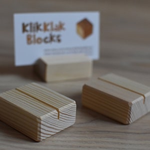 10 hout plaats kaarthouders voor bruiloften, DIY rustieke houten tafel nummer houders, Cafe of Restaurant Menu houder, Business Card Holder