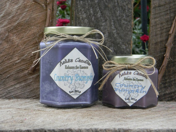 Large Country Bumpkin Soy Candles Home Sweet Home Candle Etsy