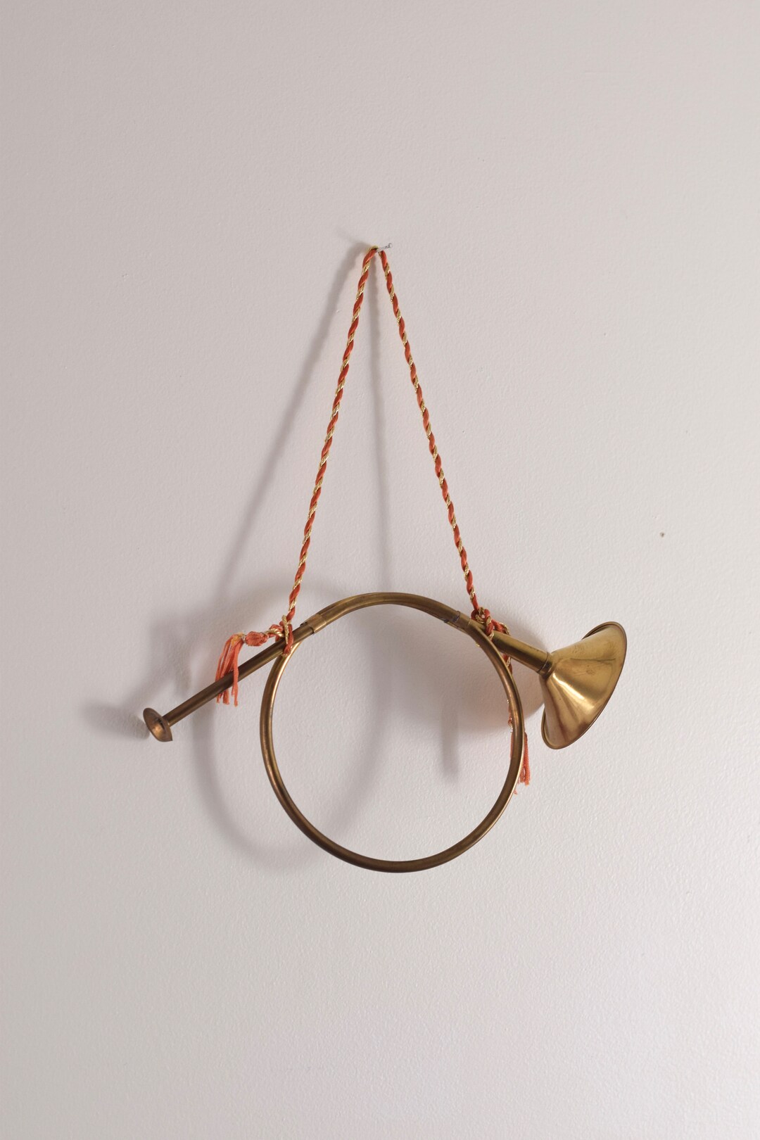 Vintage Brass French Horn Bugle Made in India 9 Available Etsy