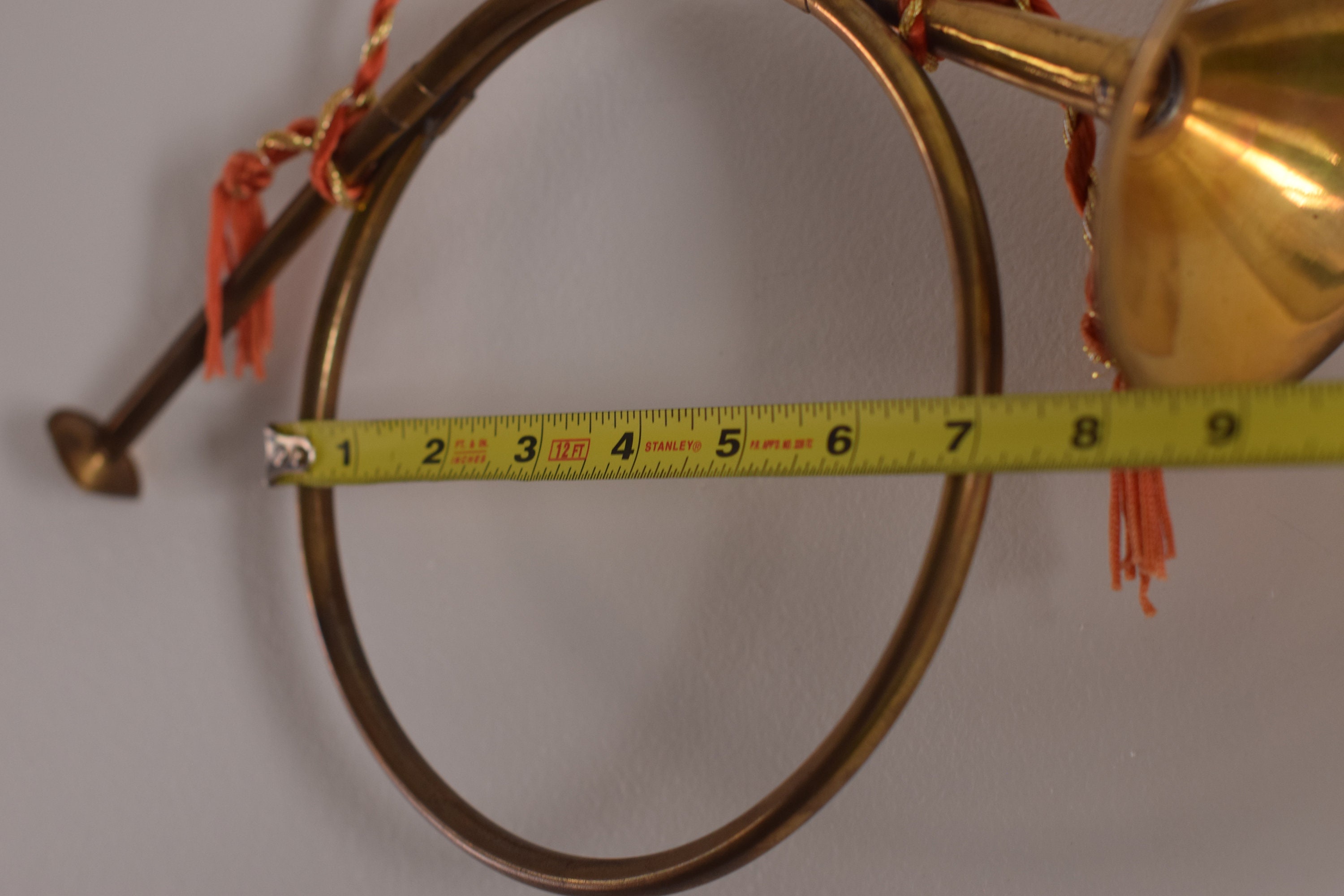 Vintage Brass French Horn Bugle Made in India 9 Available Etsy