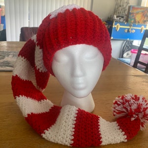 Crochet Christmas Stocking Hat