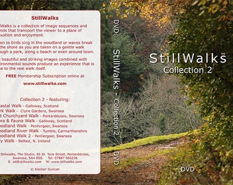 StillWalks Video Collection 2 en DVD - 7 StillWalks videos destinados a promover el bienestar, la relajación, el alivio del estrés. Sin música, sin voces en off.
