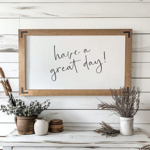 Rustic Wood Framed Dry Erase Board, Kitchen Command Center, Handmade Whiteboard, Farmhouse Decor