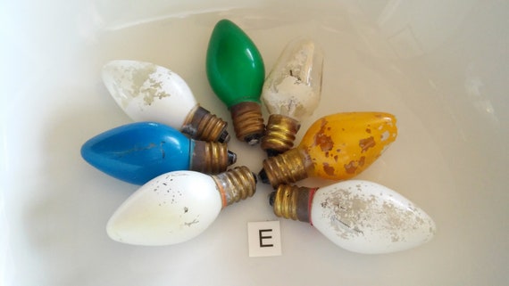 Christmas Light Bulbs For Crafting-Vintage Christmas Light Etsy image 0 - Christmas Light Bulbs For Crafting-Vintage Christmas Light Etsy