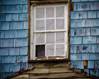 Abandoned House Photo, Rustic Photography, Broken Window Photo, Country Photography, Rural Maryland, America, Country, Decor, Wall Art