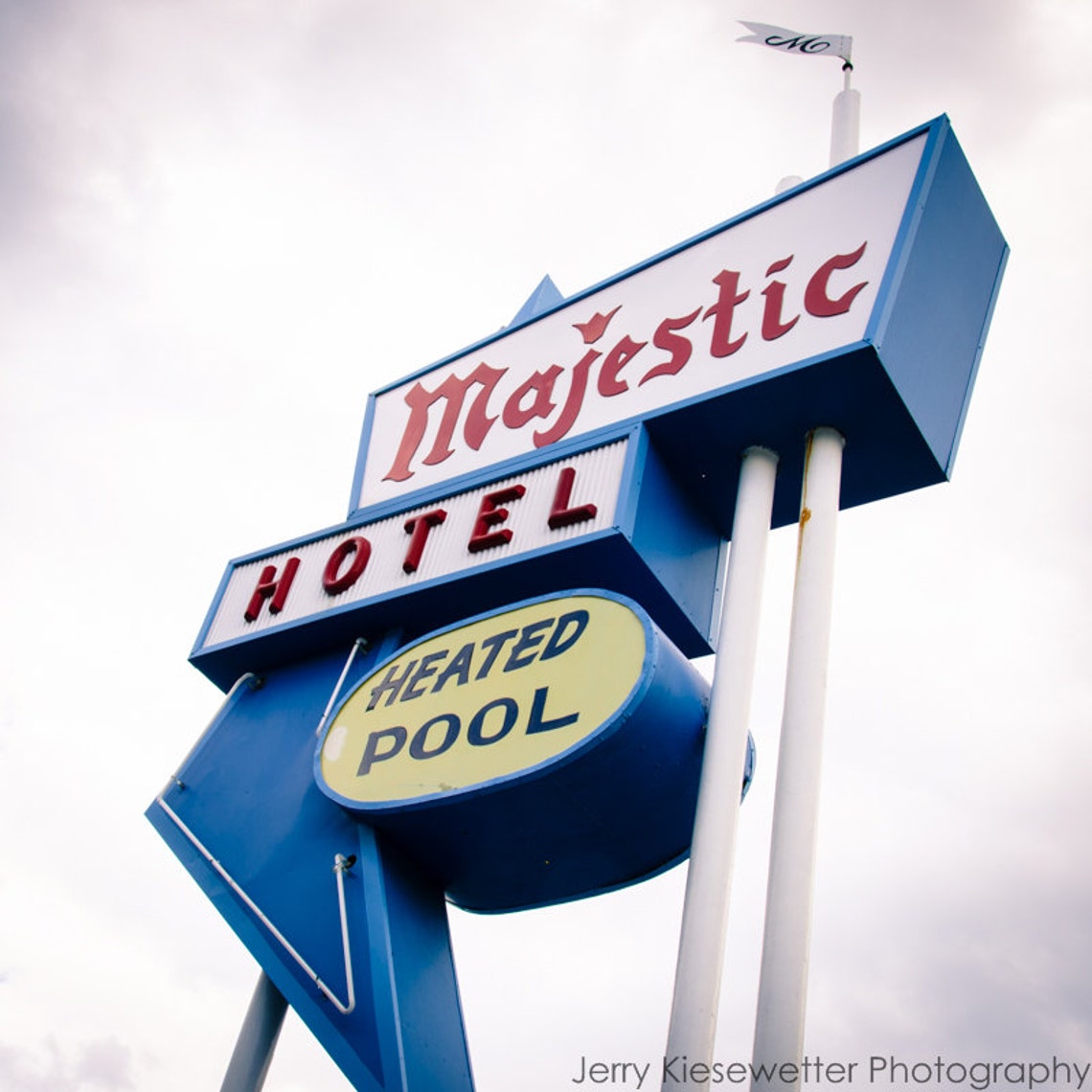 Retro Home Decor Vintage Hotel Sign Ocean City Maryland Etsy