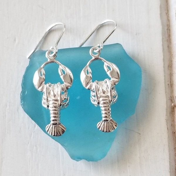 Lobster Earrings Etsy