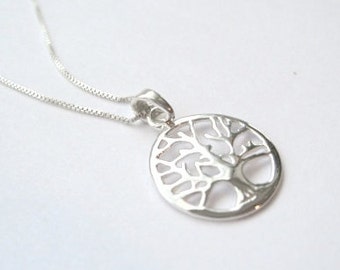 Tree of Life Necklace- Sterling Silver*