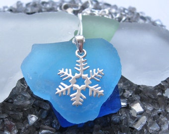 Snowflake necklace- Sterling Silver*