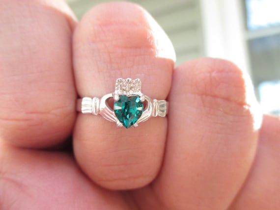 Swarovski 2024 claddagh ring