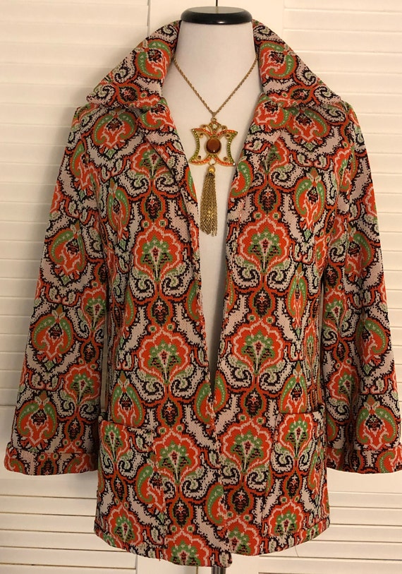 Vintage Groovy 1960's 70's Amazing Psychedelic Mod