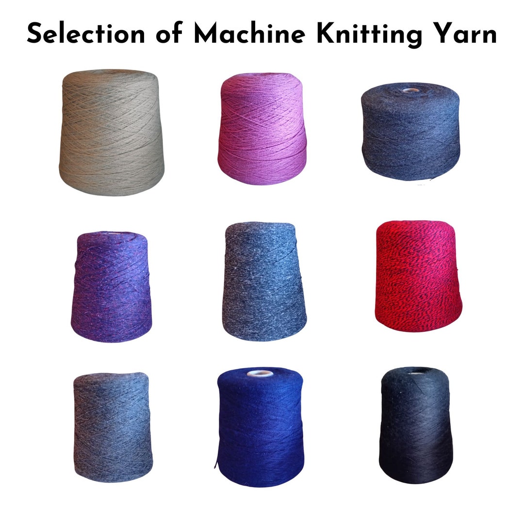 Knitting Machine Yarns Yeoman Bramwell Forsell and Others 4 Ply 3 Ply 1 Ply Etsy UK