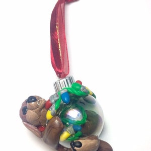 Polymer Clay Dog Ornament: Perfect Christmas & Holiday Decor Gift for Dog Owners image 5