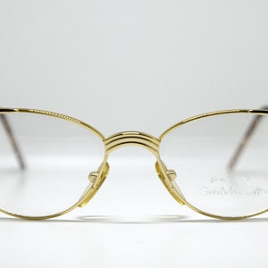 Vintage GianMarco Venturi glasses occhiali brille lunettes gafas eyewear sunglasses frame Made in Italy NOS 1980's