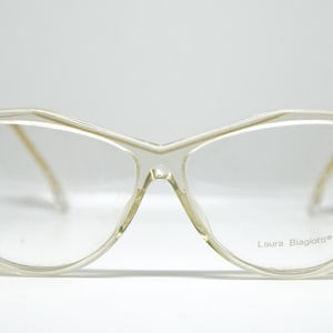 LAURA BIAGIOTTI Vintage glasses occhiali brille lunettes gafas eyewear sunglasses frame New Old Stock 1980&#39;s