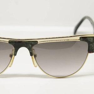 Vintage Anne Marie Perris CM70 lunettes de soleil occhiali da sole sonnebrille lunettes gafas de sol eyewear NOS made in Italy des années 1980 vers