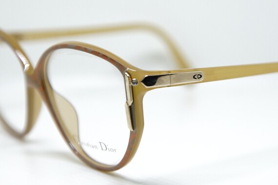 Lunettes De Soleil Vintage Charme - Monture Or/écaille, Verres Jaunes Dégradés, Fabriqué En Italie, Neuf Sans étiquette