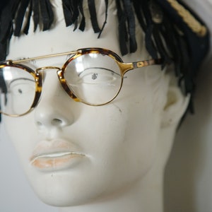 LINEA JOKER half rimmed vintage round glasses occhiali brille lunettes gafas eyewear sunglasses frame New Old Stock 1990's