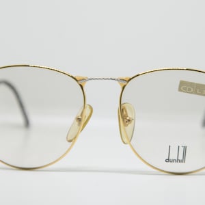 DUNHILL 6065 VINTAGE rare glasses occhiali brille lunettes gafas sunglasses eyewear made in AUSTRIA New Old Stock 1980&#39;s