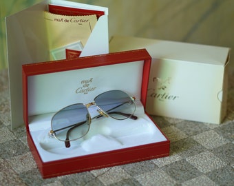 Cartier Panthere vintage sunglasses 1990 NOS