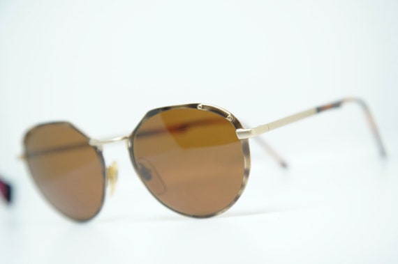 TRUSSARDI ACTION ATR20 Round Vintage sunglasses o… - image 8