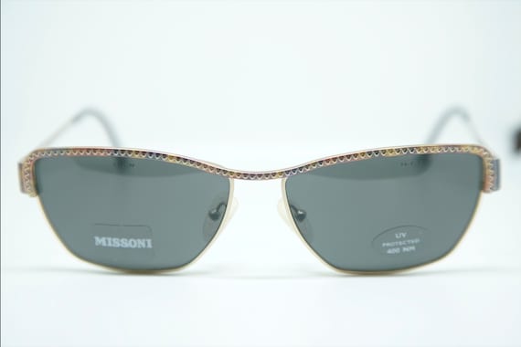 Vintage MISSONI M322/S sunglasses occhiali da sol… - image 1