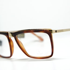TRUSSARDI vintage square glasses occhiali brille lunettes gafas eyewear sunglasses frame Made in ITALY New Old Stock 1980&#39;s