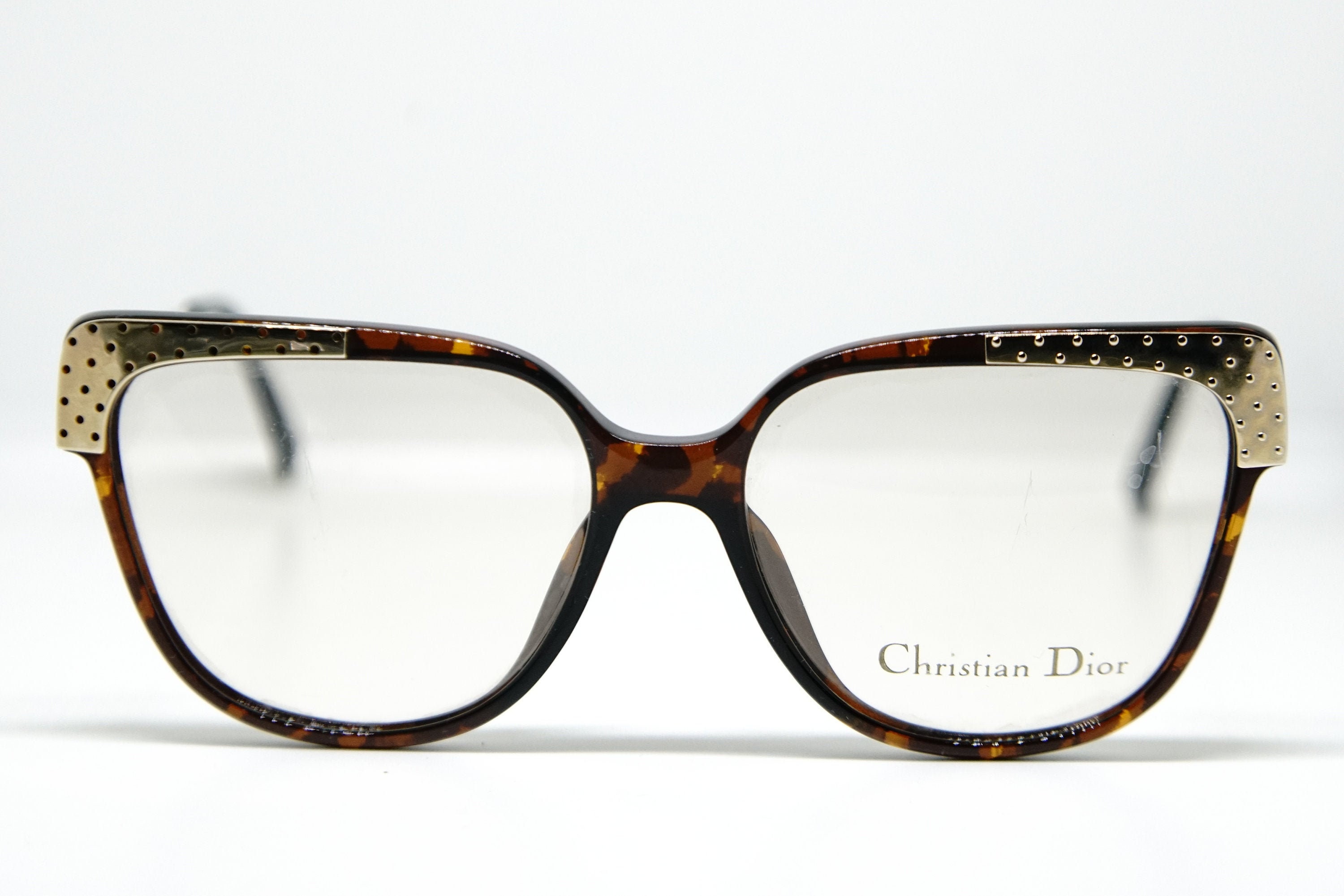 Vintage CHRISTIAN DIOR 2375 glasses occhiali brille lunettes gafas eyewear sunglasses frame Made in GERMANY  New Old Stock 1980's
