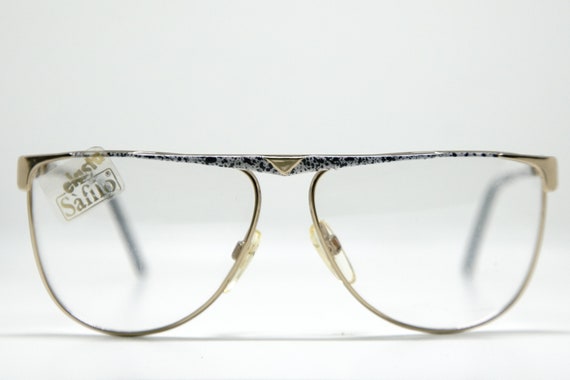 vintage SAFILO elasta aviator glasses occhiali br… - image 2
