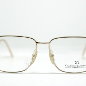 vintage CAHTERINE DENEUVE 019 glasses occhiali brille lunettes gafas eyewear sunglasses frame made in ITALY New Old Stock 1980&#39;s