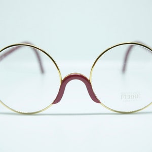 GIANFRANCO FERRE gff2 vintage oval glasses occhiali brille lunettes gafas eyewear sunglasses frame made in ITALY New Old Stock 1990&#39;s