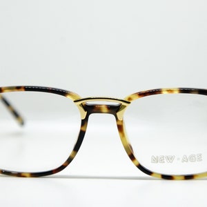 vintage NEW AGE 228 glasses occhiali brille lunettes gafas eyewear sunglasses frame made in ITALY New Old Stock 1990&#39;s