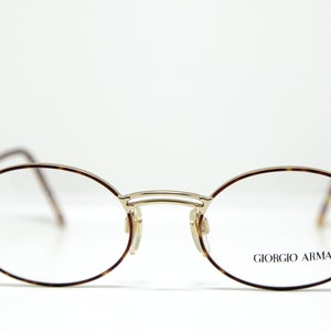 GIORGIO ARMANI 194-917 Vintage glasses occhiali brille lunettes gafas eyewear sunglasses frame Made in Italy NOS 1980's