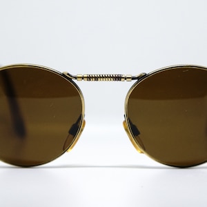 GIORGIO ARMANI イタリア製ブラウンラウンドサングラス Giorgio Armani Sunglasses Tortoise Frame, Brown Lenses, 56MM