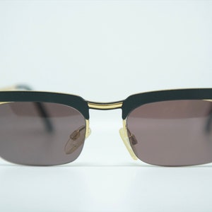VOGUE Vintage rectangular sunglasses occhiali da sole sonnebrille lunettes gafas de sol eyewear  made in Italy NOS 1990&#39;s circa