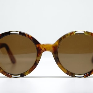 LES COPAINS vintage rare sunglasses occhiali da sole sonnebrille lunettes gafas de sol mod.12 made in ITALY New Old Stock 1980&#39;s