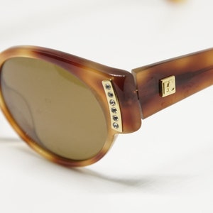 ENRICO COVERI 769 Vintage roumd sunglasses occhiali da sole sonnebrille lunettes gafas de sol eyewear New Old Stock NOS 1990's circa