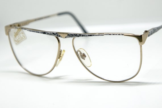 vintage SAFILO elasta aviator glasses occhiali br… - image 3