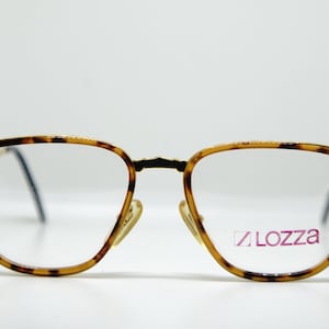 vintage LOZZA HYATT glasses occhiali brille lunettes gafas eyewear sunglasses frame made in ITALY New Old Stock 1990&#39;s