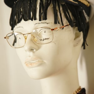 BYBLOS 594-3133 vintage squared glasses occhiali brille lunettes gafas eyewear sunglasses frame made in ITALY New Old Stock 1990&#39;s