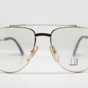 DUNHILL 6029 vintage occhiali brille lunettes gafas glasses eyewear sunglasses frame hipster made in AUSTRIA  New Old Stock 1980&#39;s