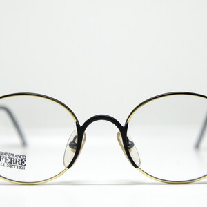 GIANFRANCO FERRE gff50 vintage oval glasses occhiali brille lunettes gafas eyewear sunglasses frame made in ITALY New Old Stock 1990&#39;s