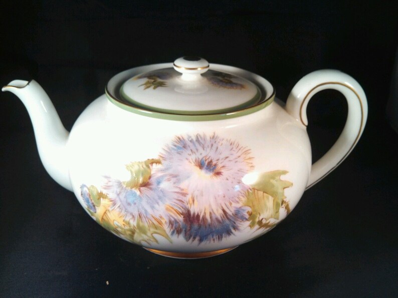 Royal Doulton 'Glamis Thistle' Tea Pot Etsy